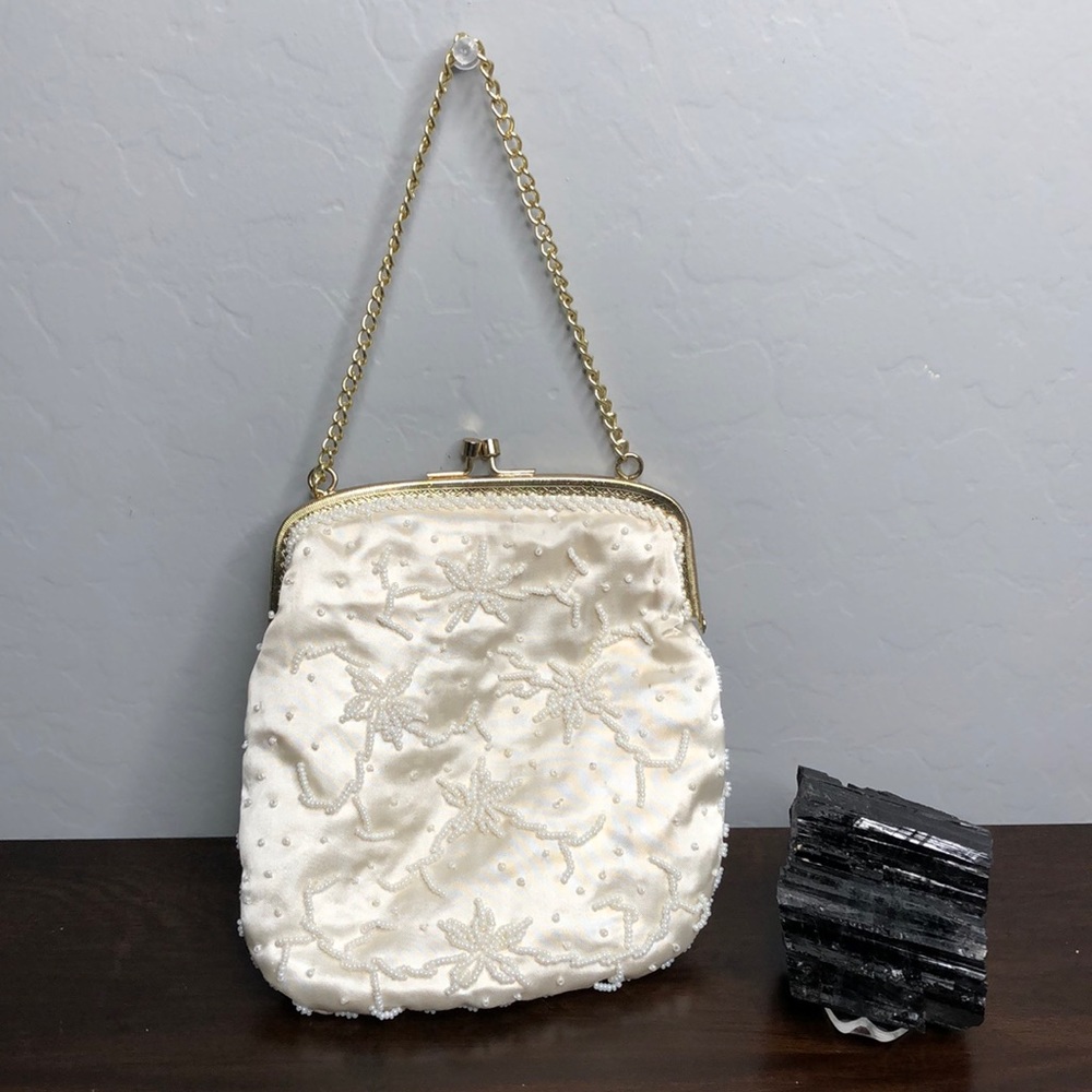 Walborg Satin Beaded Purse.